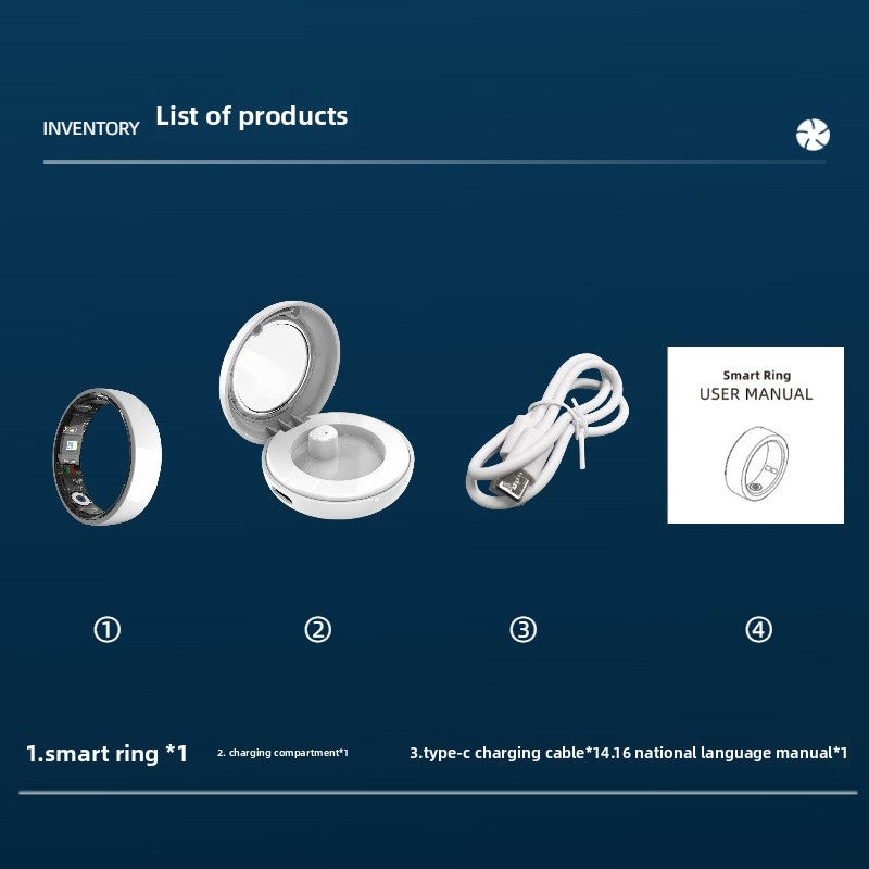 Smart Ring Professional Health Assistant