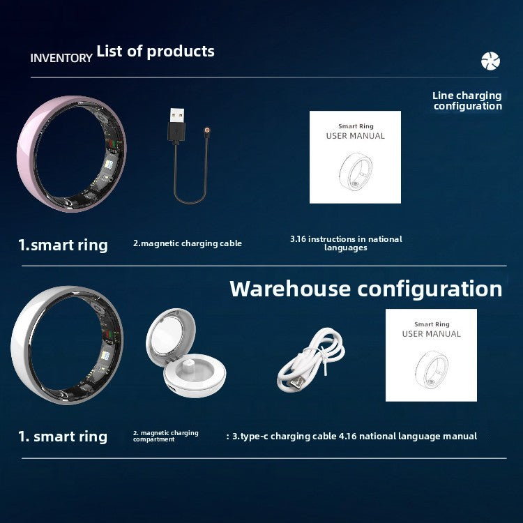 Smart Ring Professional Health Assistant