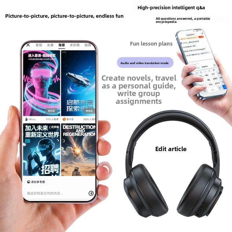 Hyundai X1 Pro Sports translation headphones Bluetooth 6