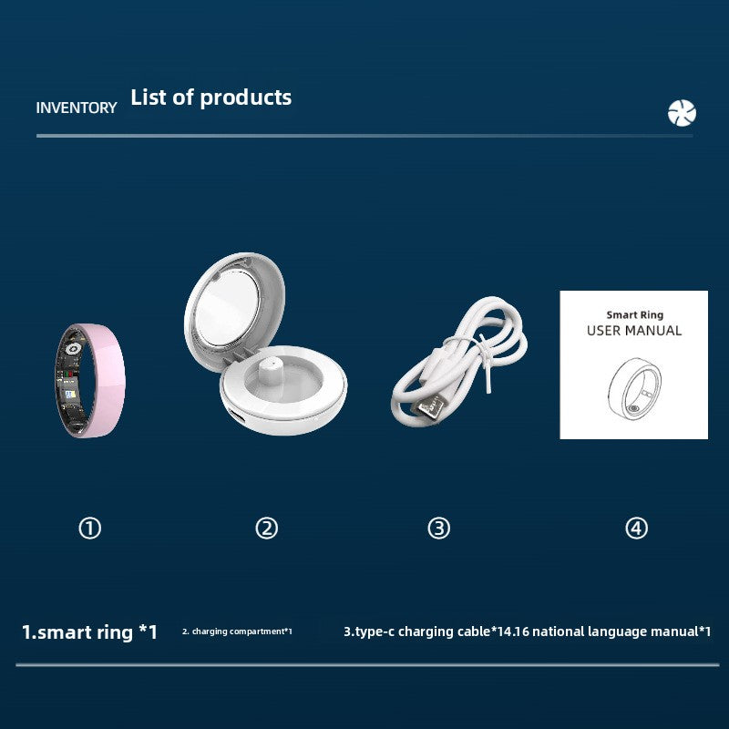 Smart Ring Professional Health Assistant