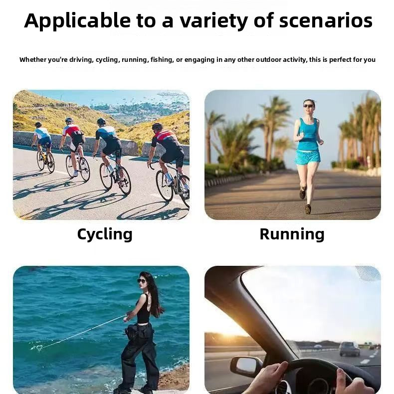 HD Recording Camera Glasses for Sports Activities