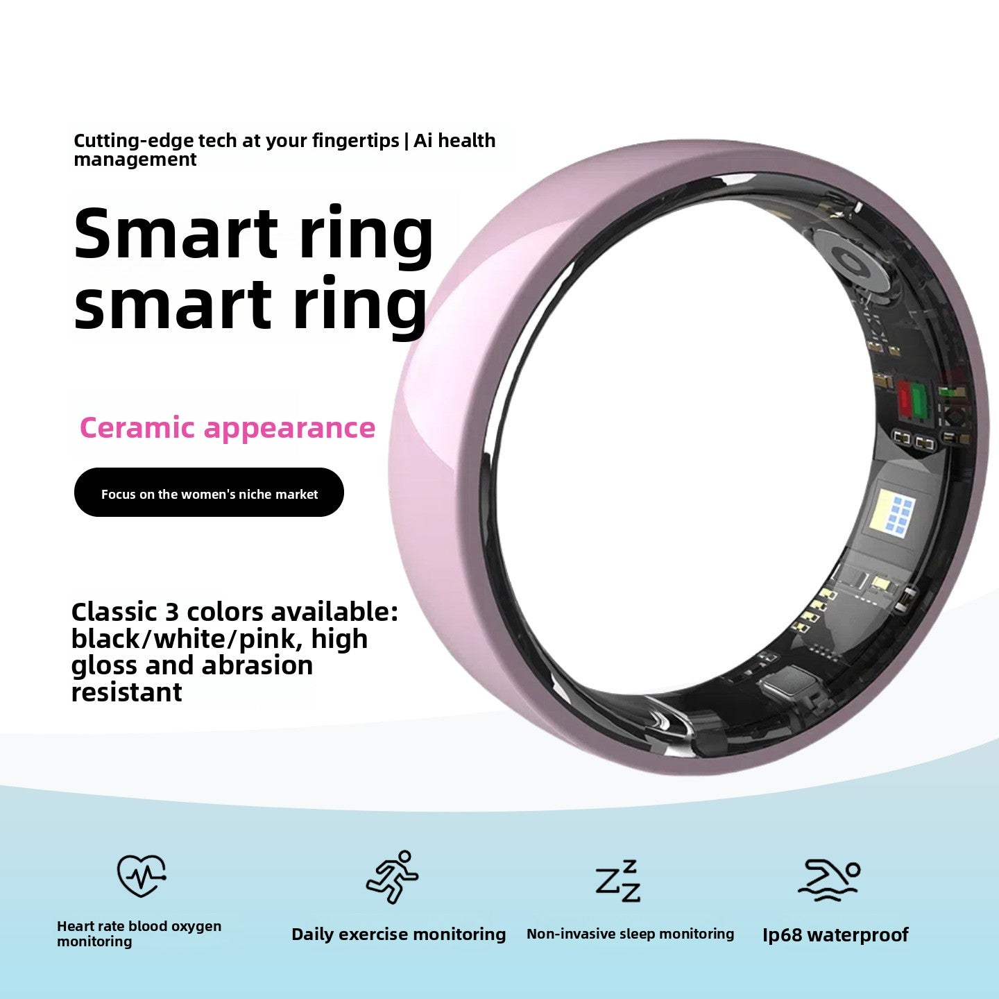 Smart Ring Professional Health Assistant