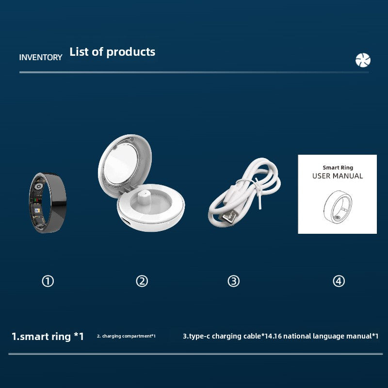 Smart Ring Professional Health Assistant